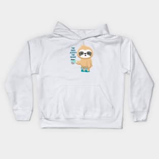 Slow Morning Kids Hoodie